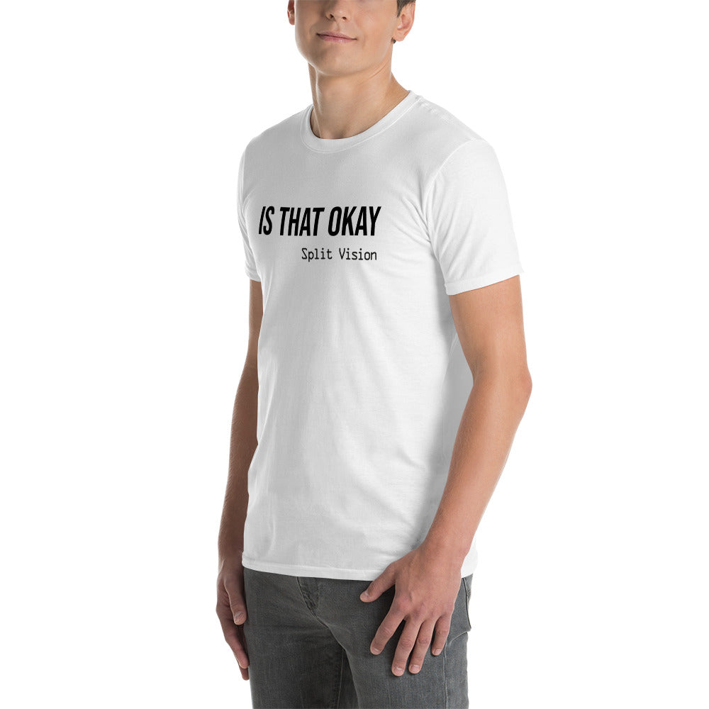 Split Vision, official logo and song quote, Short-Sleeve Unisex T-Shirt