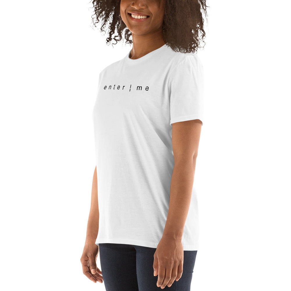 enter.me, official logo, Short-Sleeve Unisex T-Shirt