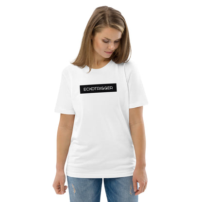Eckotrigger, official logo, Unisex organic cotton t-shirt