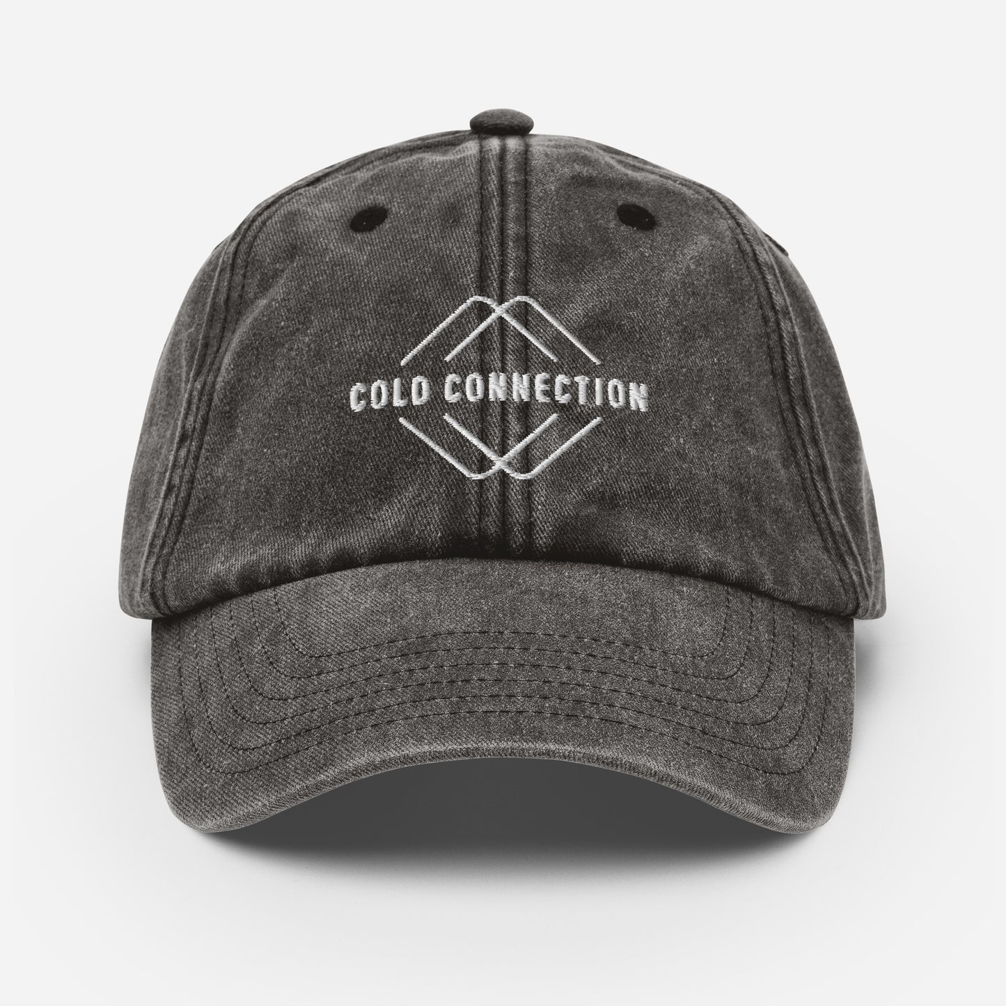 Cold Connection, logo (embroidery), Vintage Hat