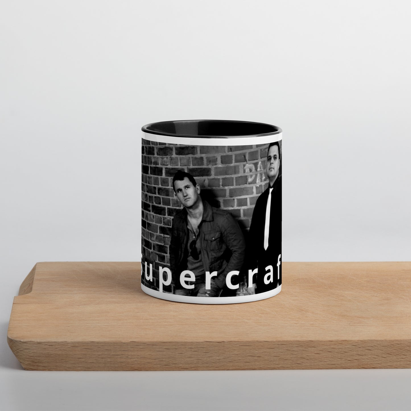 Supercraft, official band photo, Mug with Color Inside