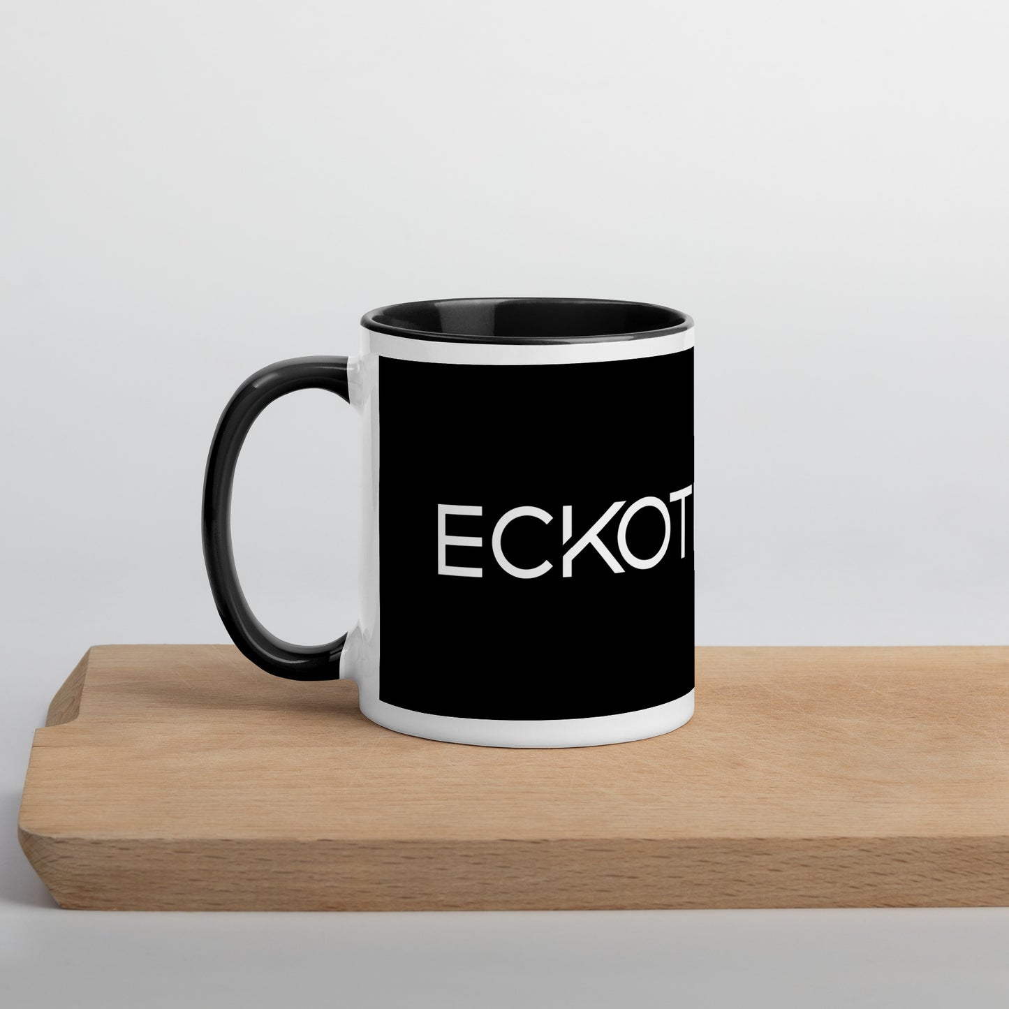 Eckotrigger, official logo, Mug with Color Inside