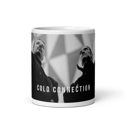 Cold Connection, official band photo, White glossy mug
