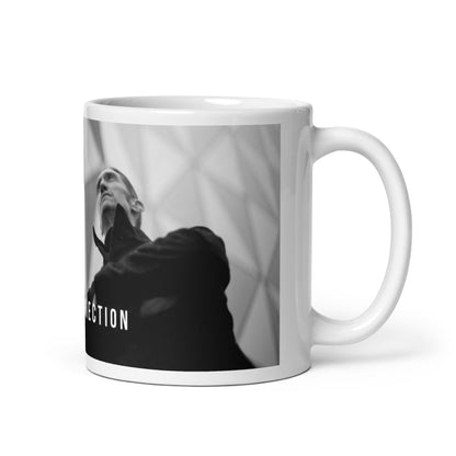 Cold Connection, official band photo, White glossy mug